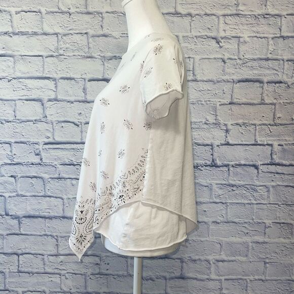 Allsaints bandana Daisy t shirt chalk white all saints - Picture 9 of 12